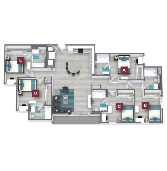 FSU Off Campus Housing The Nine At Tallahassee, FL