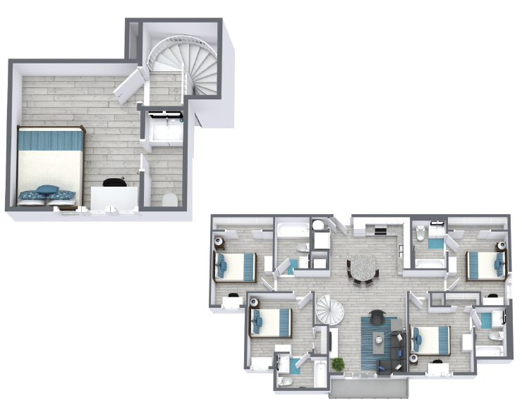 E4 - Loft Floor plan